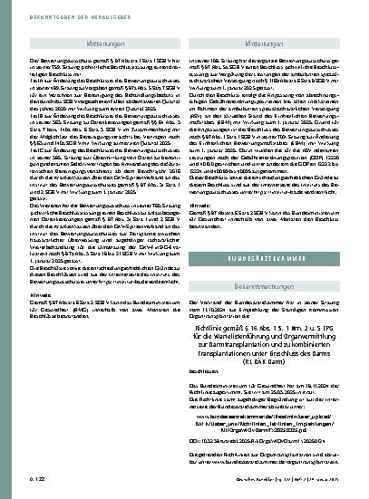 Vorschauseite 1: Mitteilungen