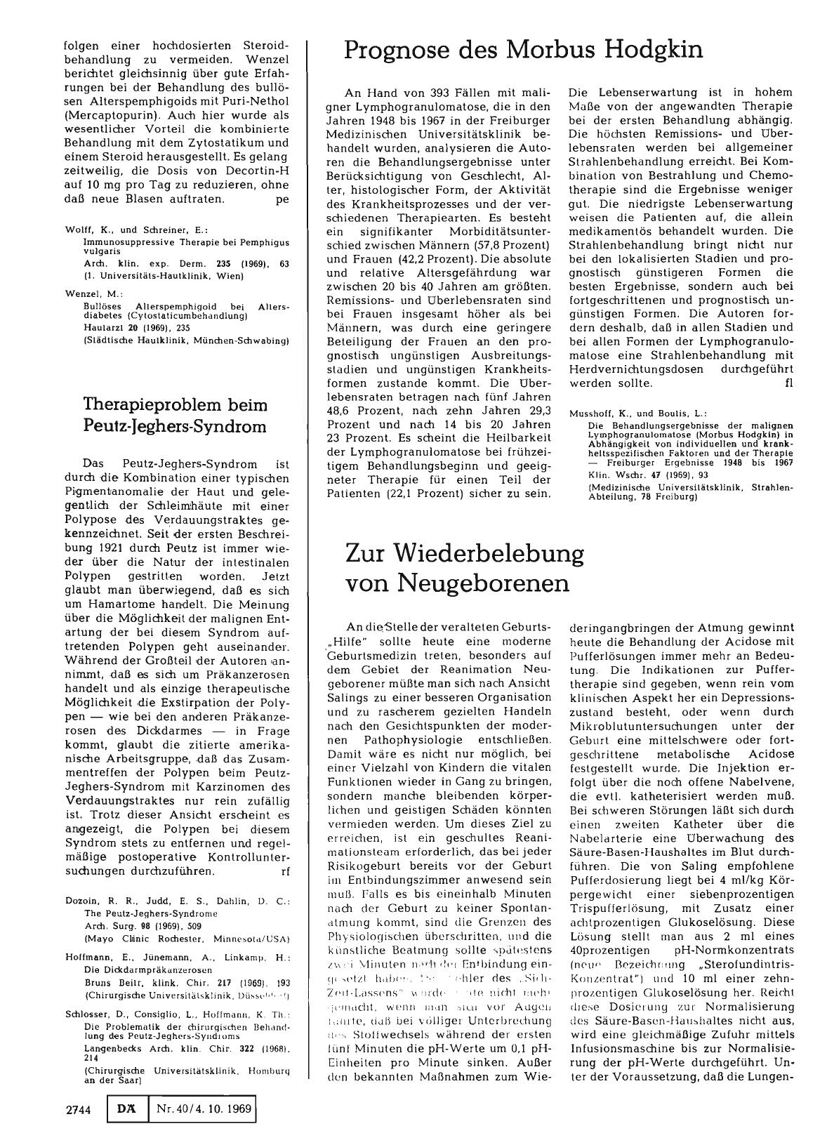 Vorschauseite 1: Therapieproblem beim Peutz-Jeghers-Syndrom