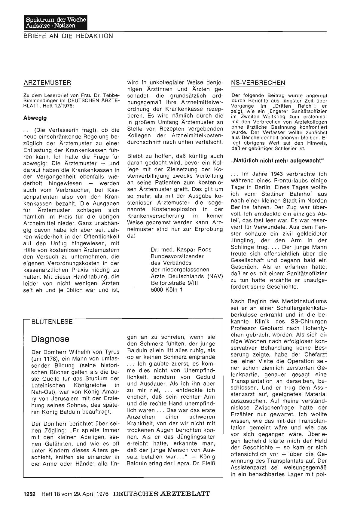 Vorschauseite 1: Diagnose