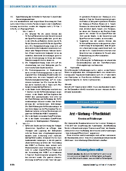 Vorschauseite 1: Bekanntgaben online