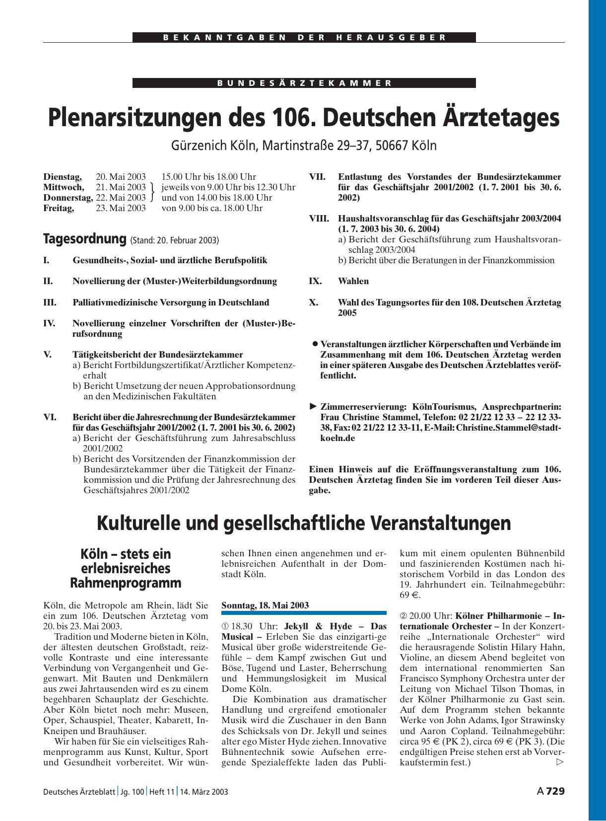 Vorschauseite 1: Kulturelle und gesellschaftliche Veranstaltungen
