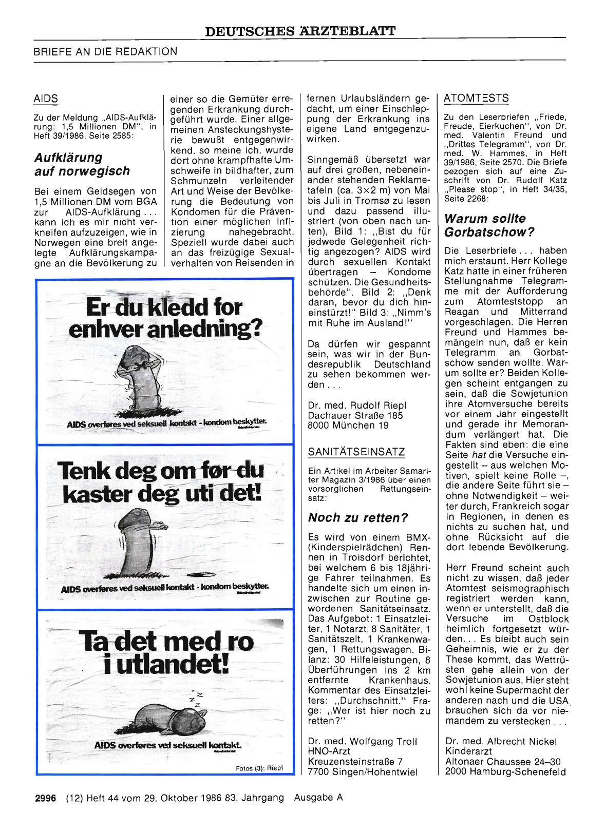 Vorschauseite 1: SANITÄTSEINSATZ: Noch zu retten?