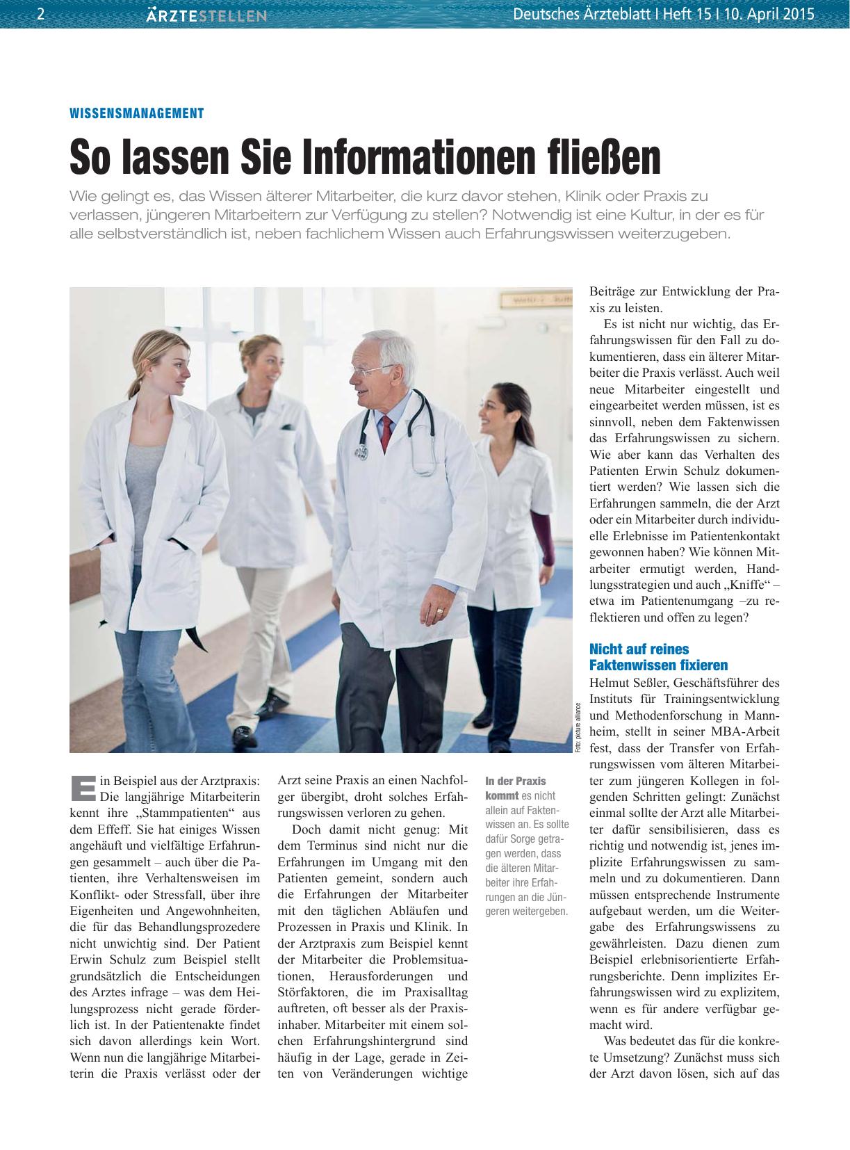 Vorschauseite 1: Wissensmanagement: So lassen Sie Informationen fließen