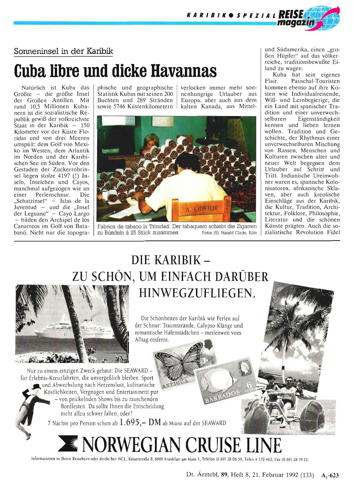 Vorschauseite 1: Sonneninsel in der Karibik: Cuba libre und dicke Havannas