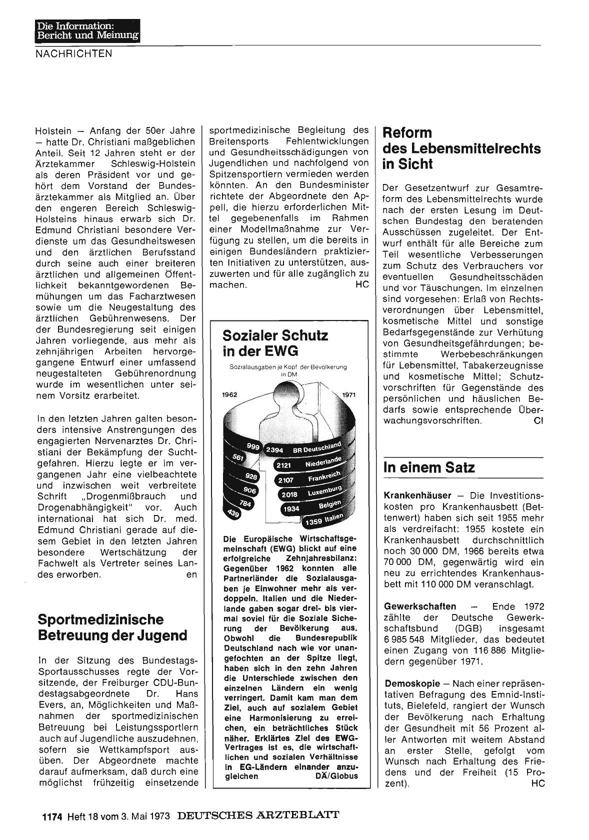 Vorschauseite 1: Reform des Lebensmittelrechts in Sicht