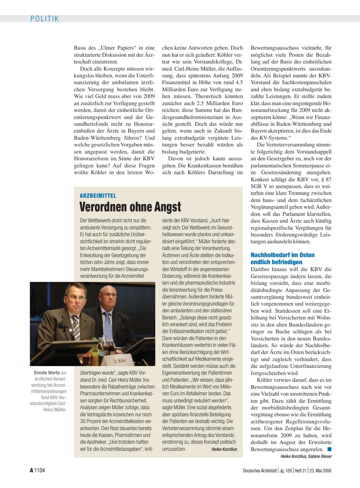 Vorschauseite 1: Arzneimittel: Verordnen ohne Angst