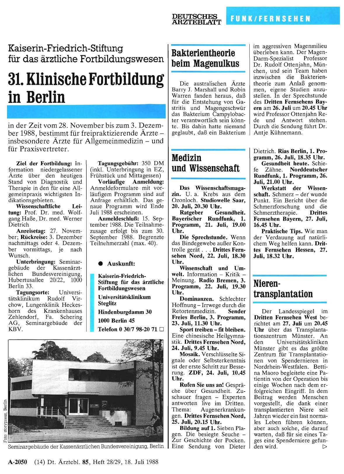 Vorschauseite 1: Nierentransplantation