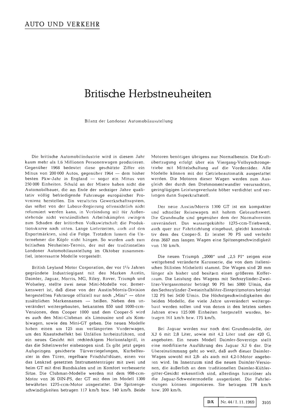 Vorschauseite 1: Britische Herbstneuheiten