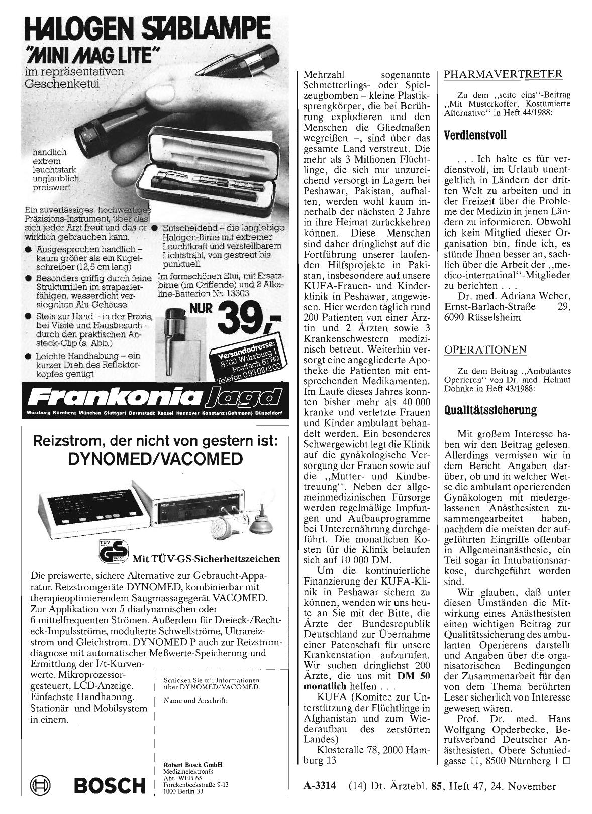 Vorschauseite 1: OPERATIONEN: Qualitätssicherung