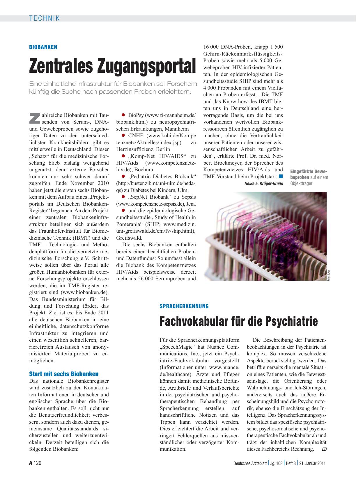 Vorschauseite 1: Spracherkennung: Fachvokabular für die Psychiatrie