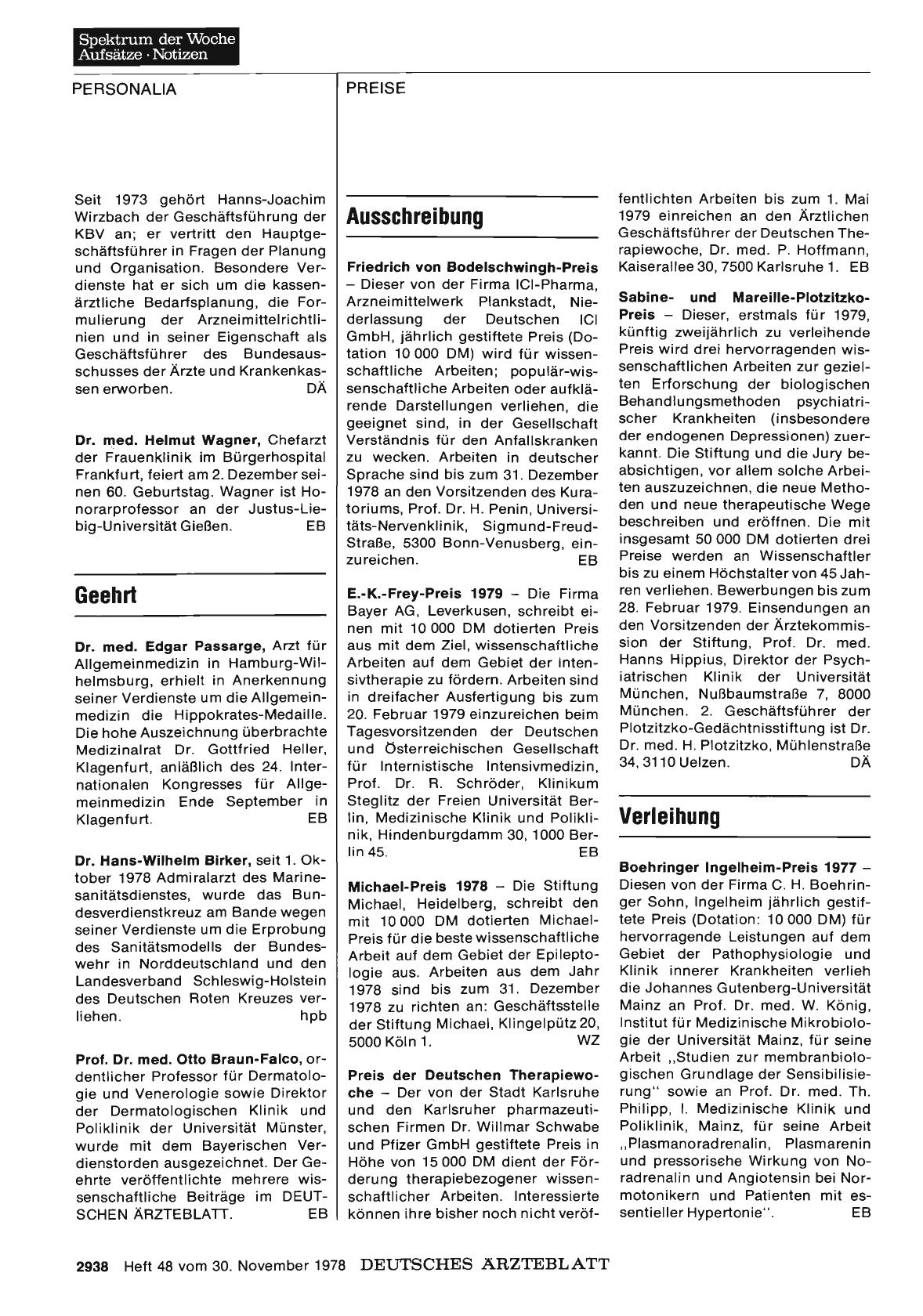 Vorschauseite 1: Des Doktors guter Rat