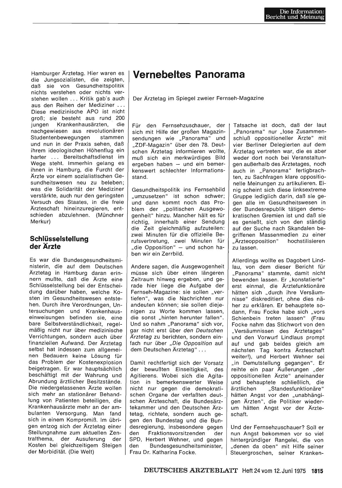 Vorschauseite 1: Vernebeltes Panorama