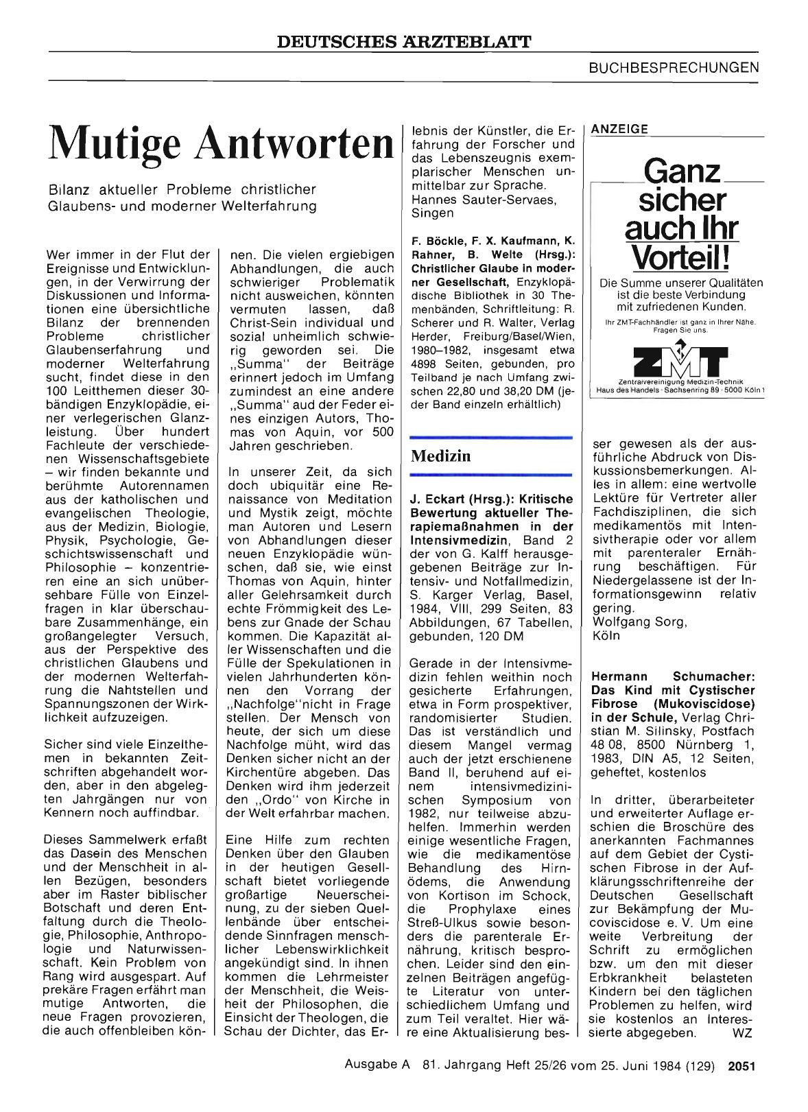 Vorschauseite 1: Mutige Antworten