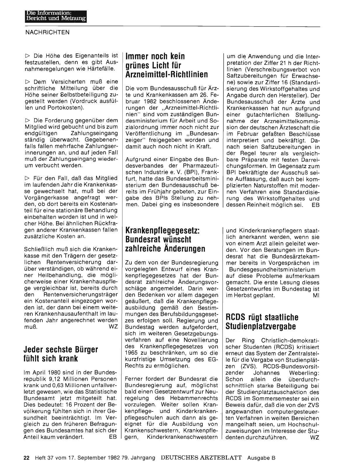 Vorschauseite 1: RCDS rügt staatliche Studienplatzvergabe