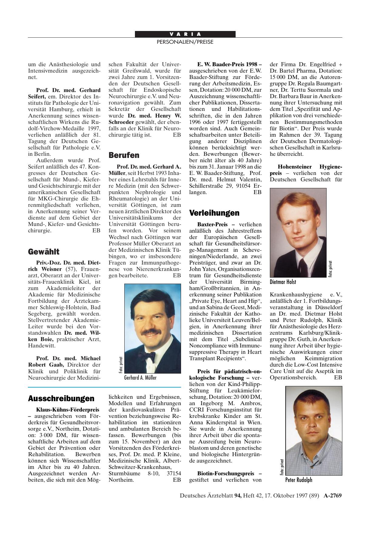 Vorschauseite 1: Berufen