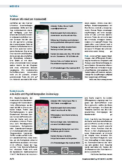 Vorschauseite 1: UpToDate: Rundum informiert am Krankenbett