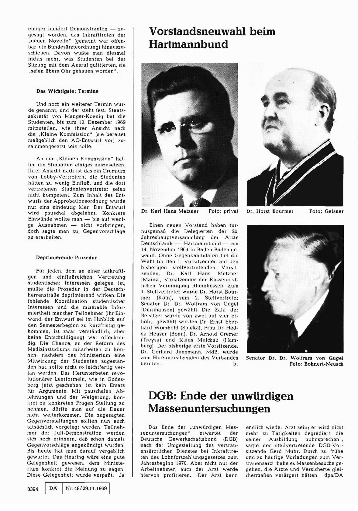 Vorschauseite 1: DGB: Ende der unwürdigen Massenuntersuchungen