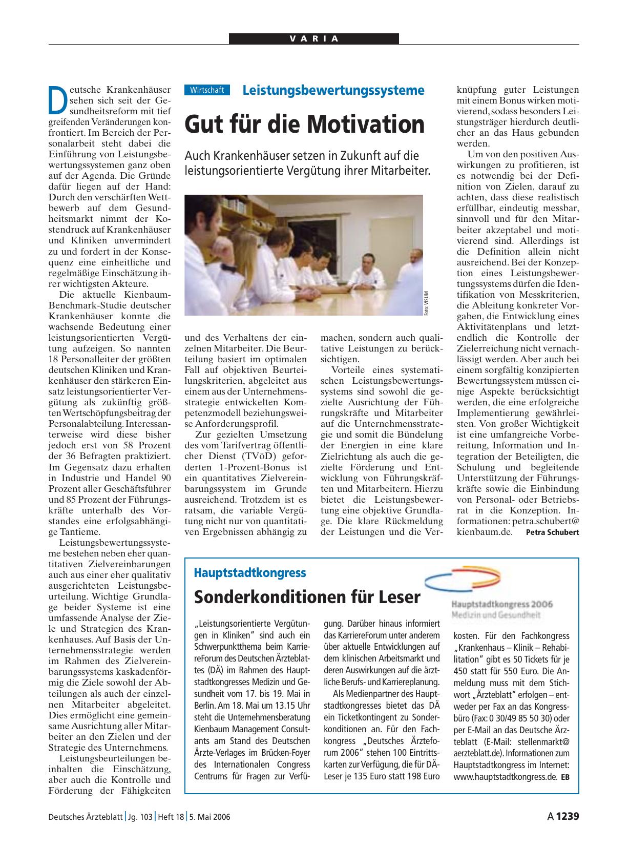 Vorschauseite 1: Leistungsbewertungssysteme: Gut für die Motivation