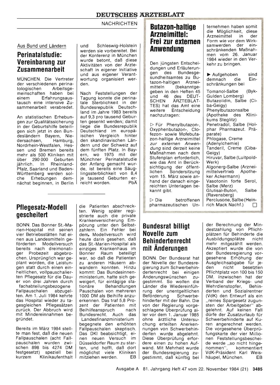 Vorschauseite 1: Bundesrat billigt Novelle zum Behindertenrecht mit Änderungen