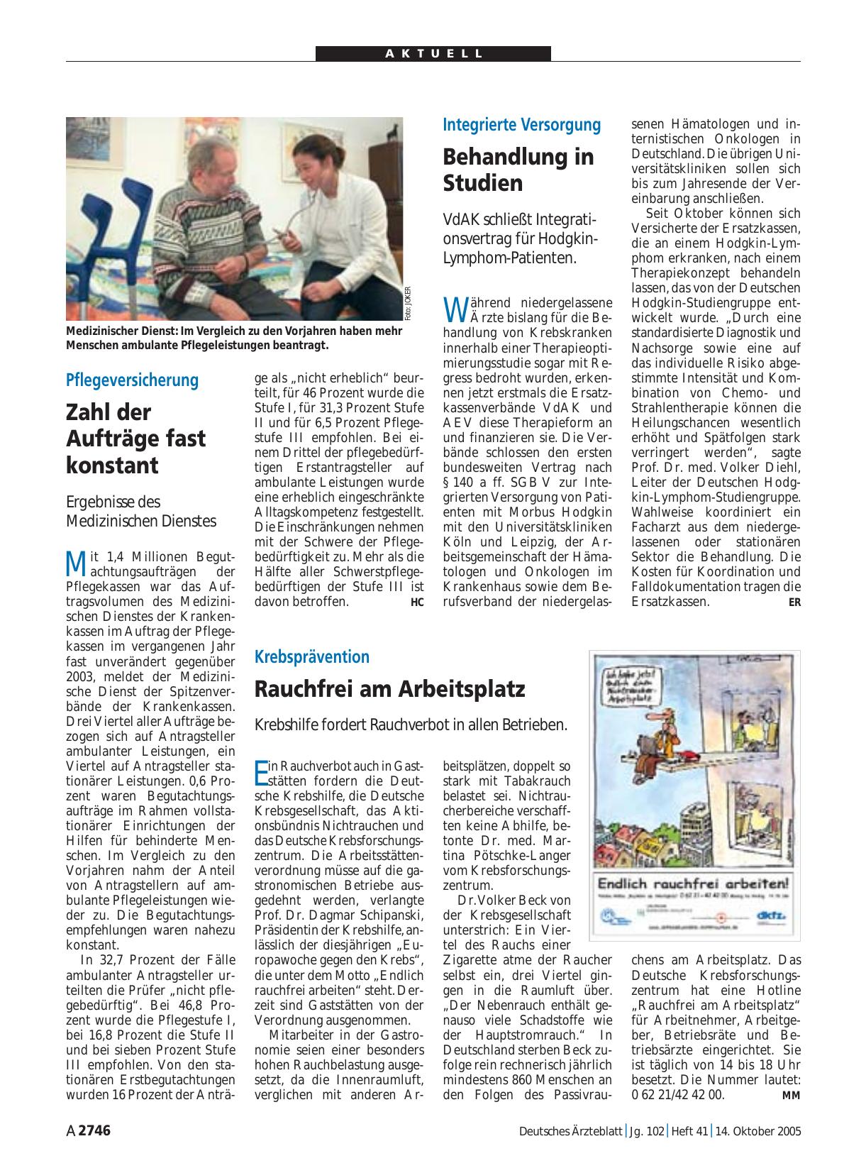 Vorschauseite 1: Integrierte Versorgung: Behandlung in Studien