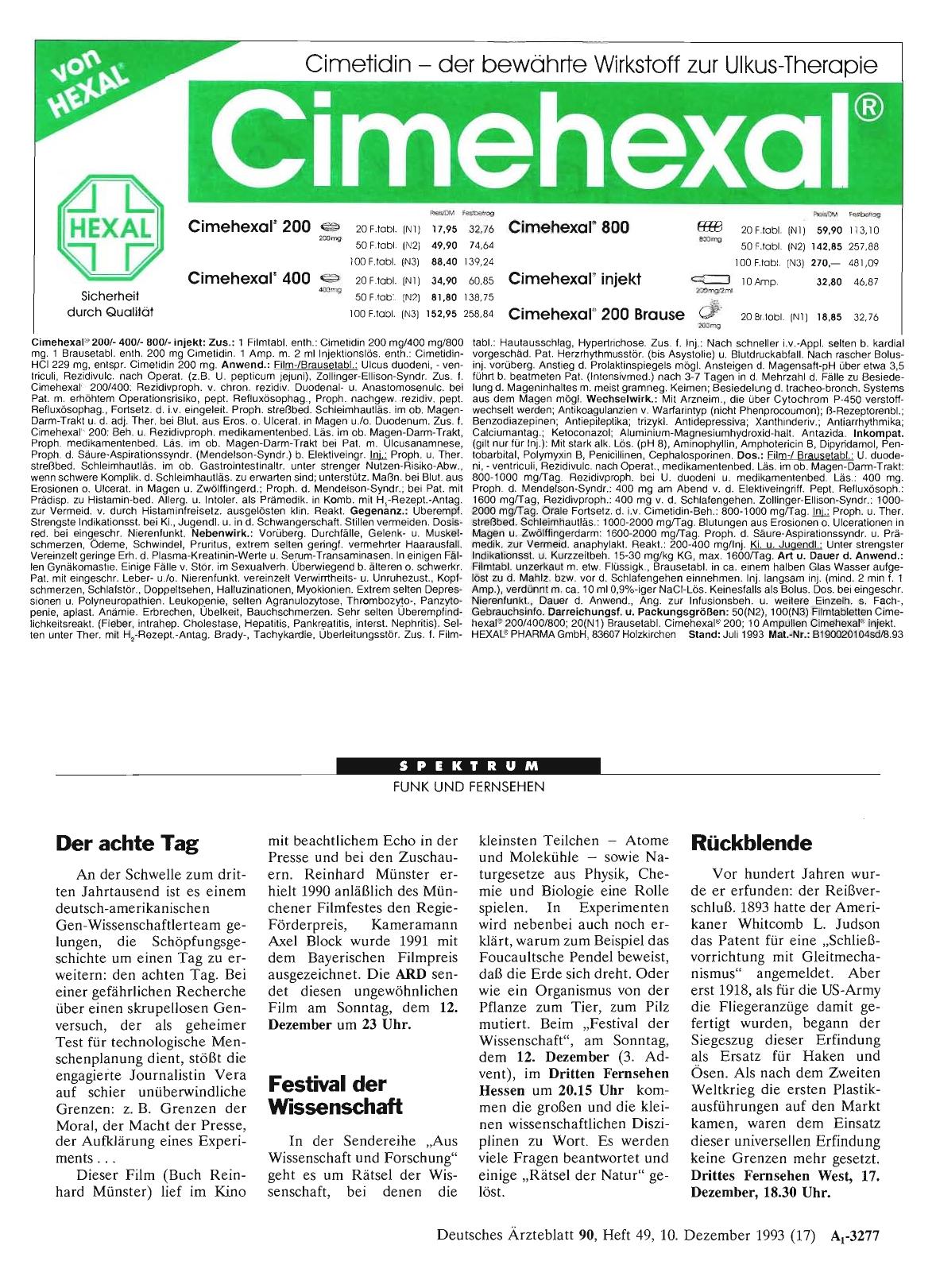 Vorschauseite 1: Rückblende