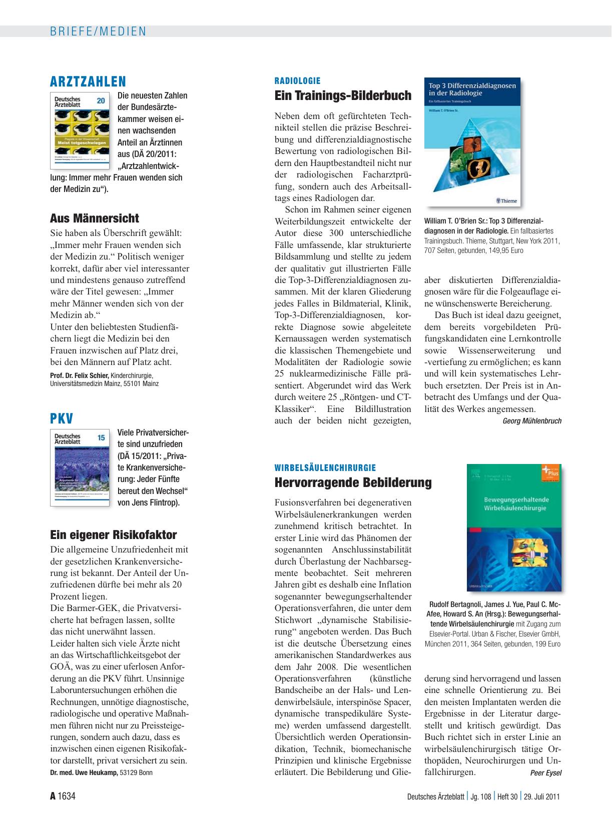 Vorschauseite 1: PKV: Ein eigener Risikofaktor