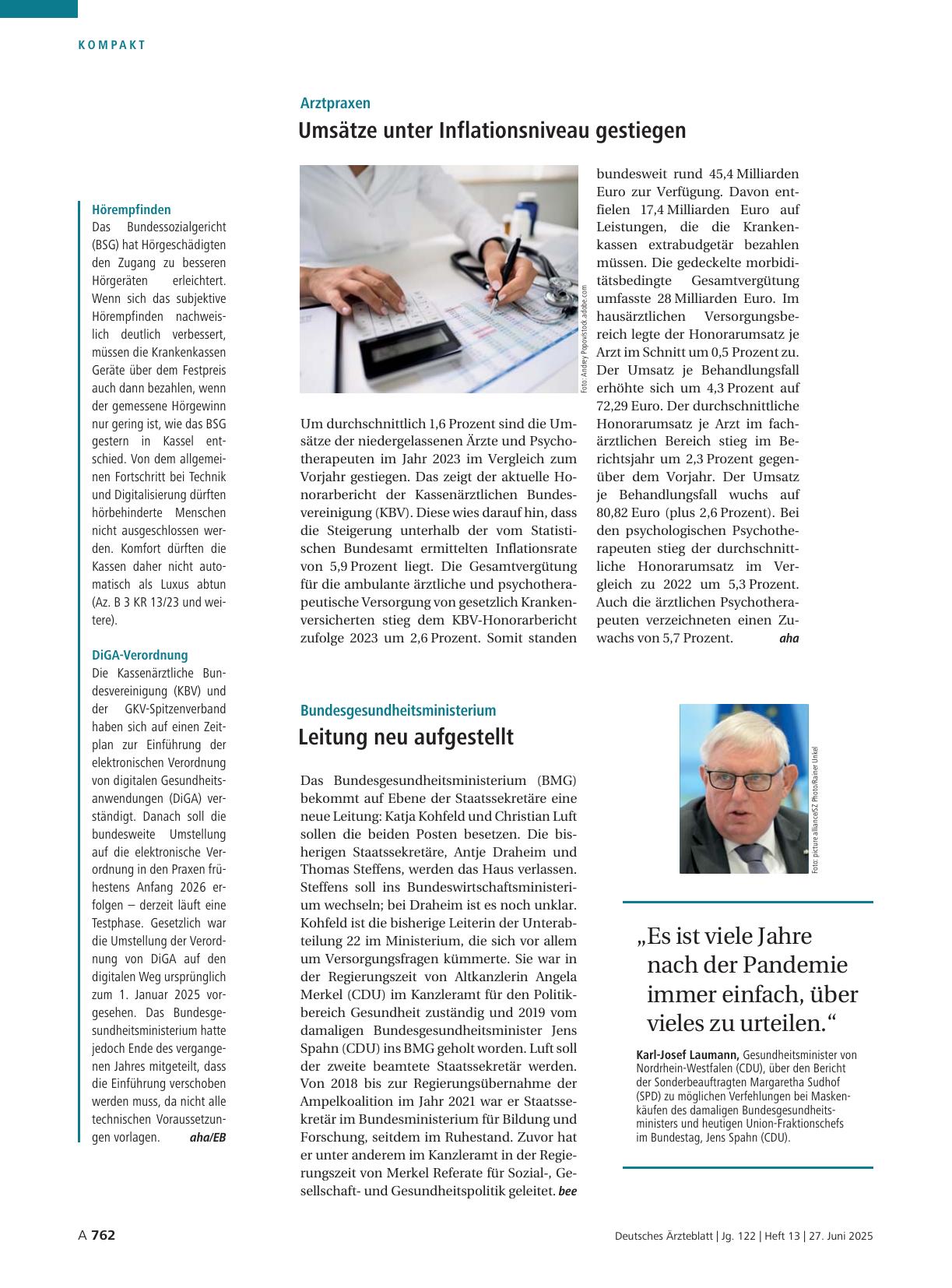 Vorschauseite 1: Hörempfinden / DiGA-Verordnung