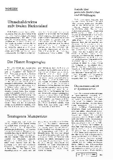 Vorschauseite 1: Teratogenes Mumpsvirus