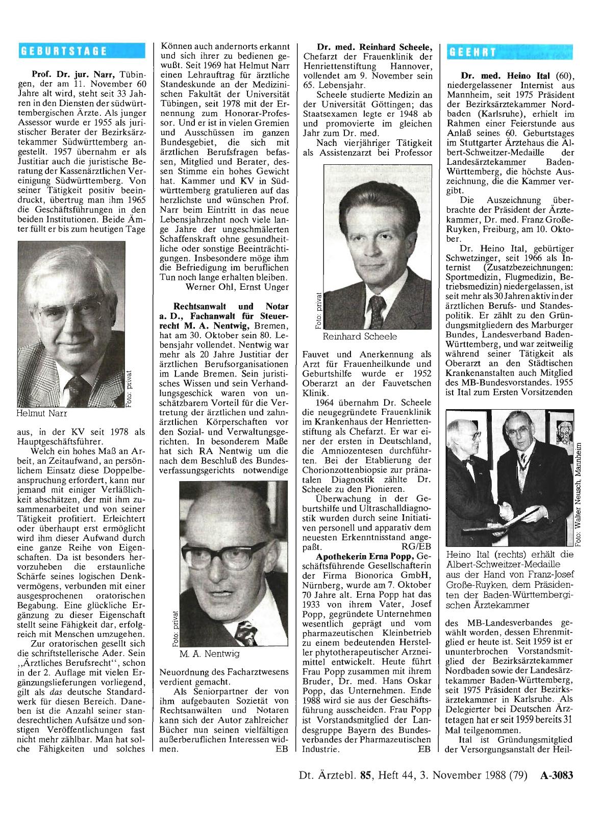 Vorschauseite 1: Geehrt