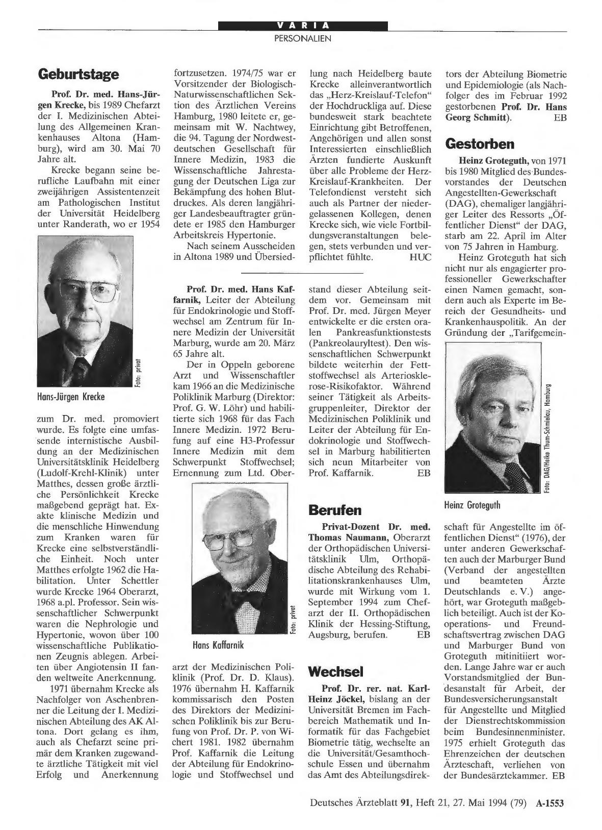 Vorschauseite 1: Wechsel