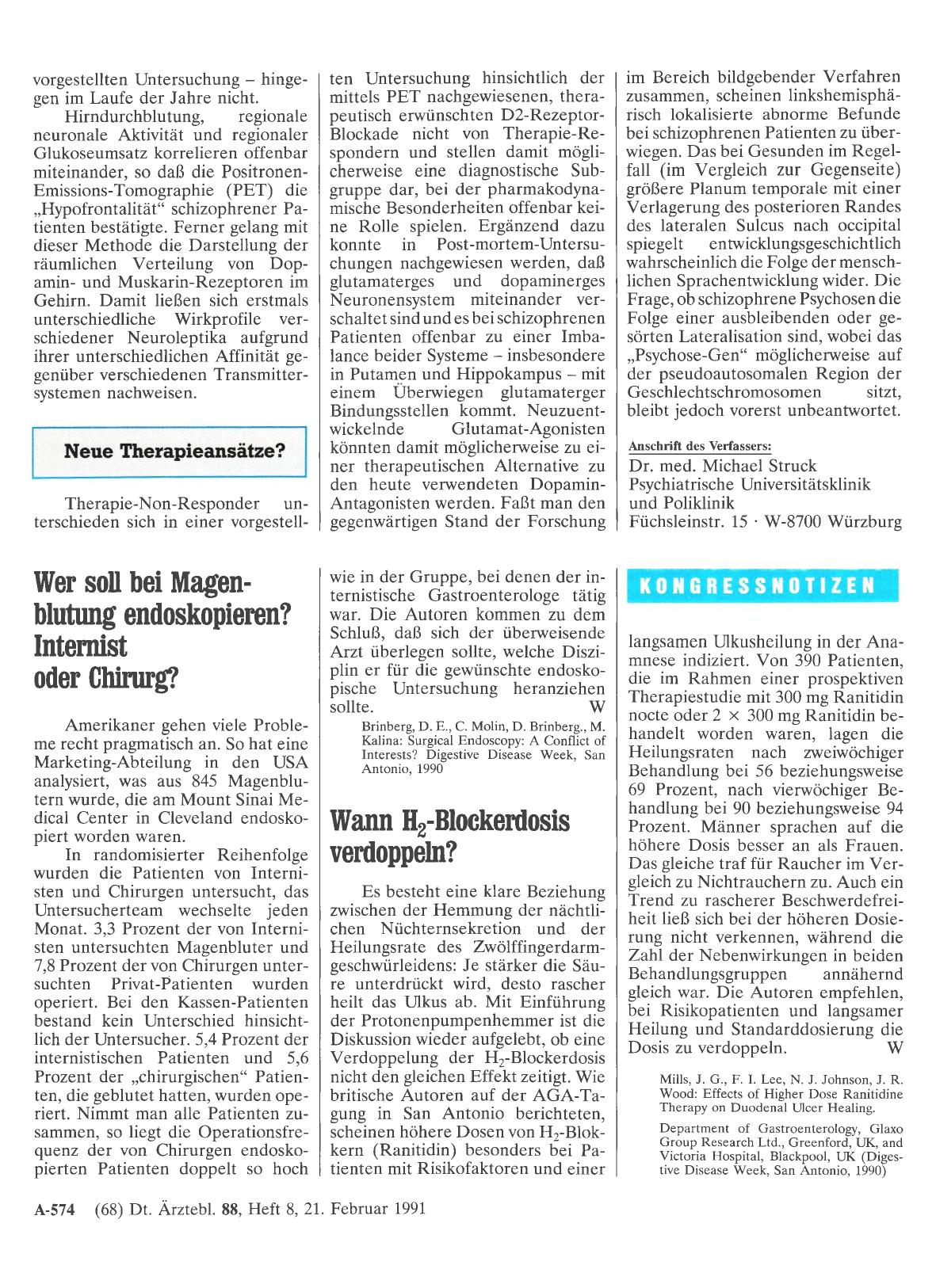 Vorschauseite 1: Wer soll bei Magenblutung endoskopieren? Internist oder Chirurg?