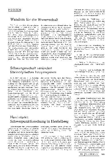 Vorschauseite 1: Herzinfarkt: Schwerpunktforschung in Heidelberg