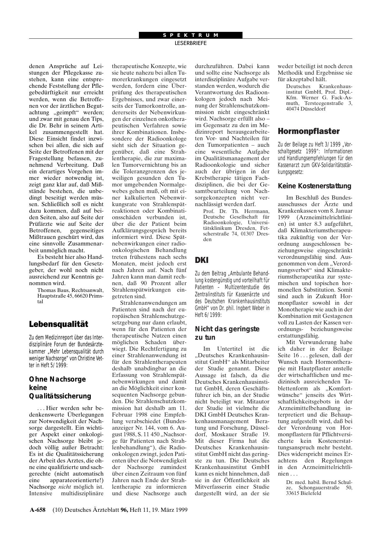 Vorschauseite 1: DKI: Nicht das geringste zu tun