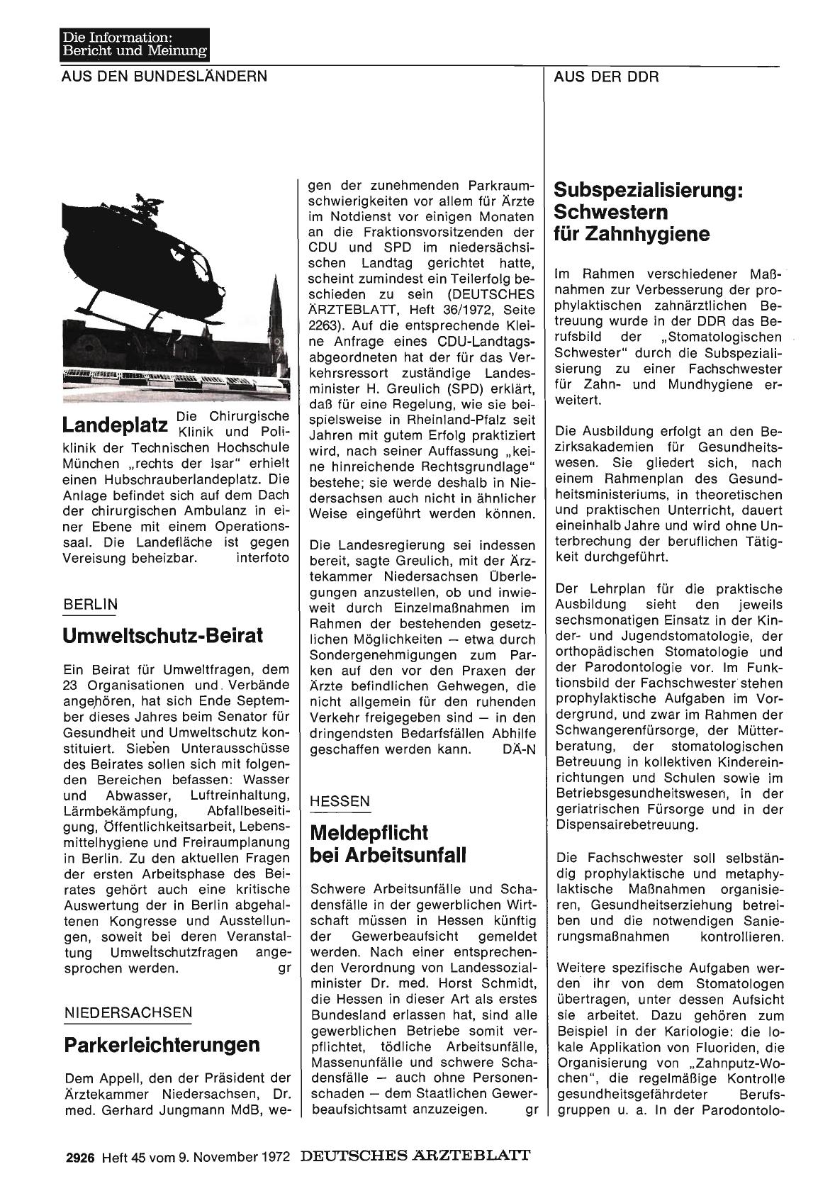 Vorschauseite 1: Bayern: Landeplatz