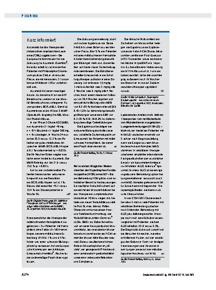 Vorschauseite 1: Kurz informiert.