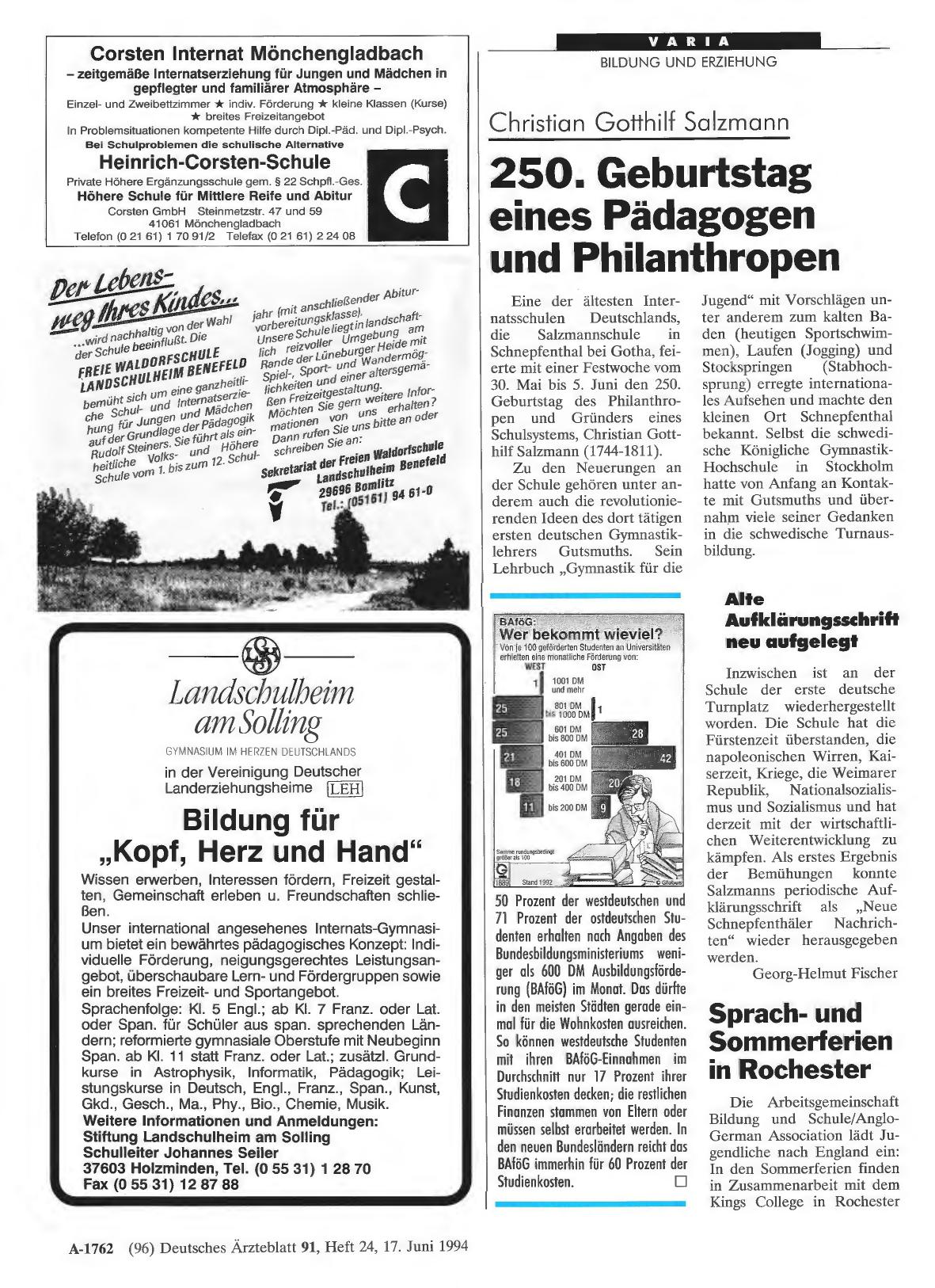 Vorschauseite 1: BAföG: Wer bekommt wieviel?