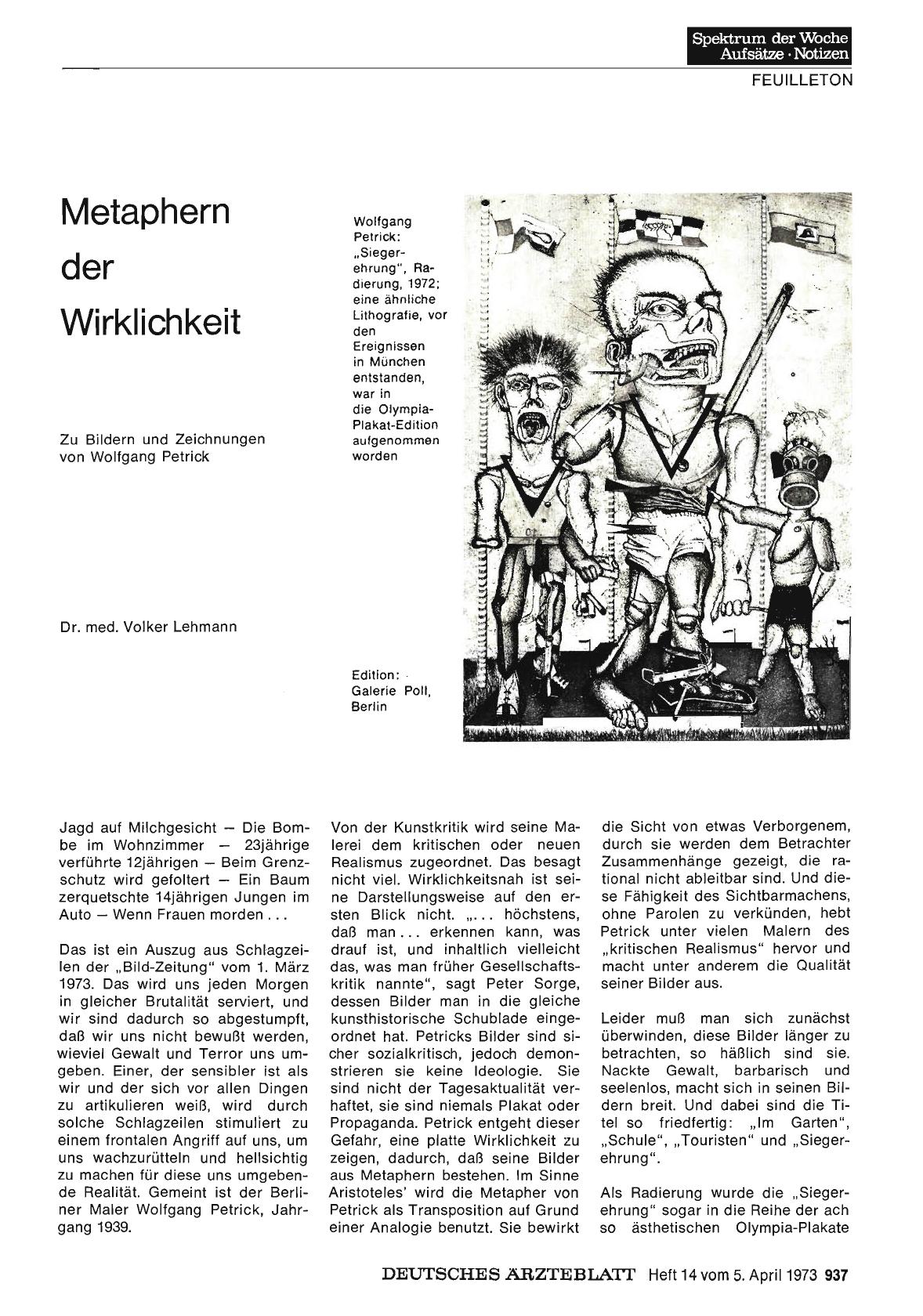 Vorschauseite 1: Metaphern der Wirklichkeit