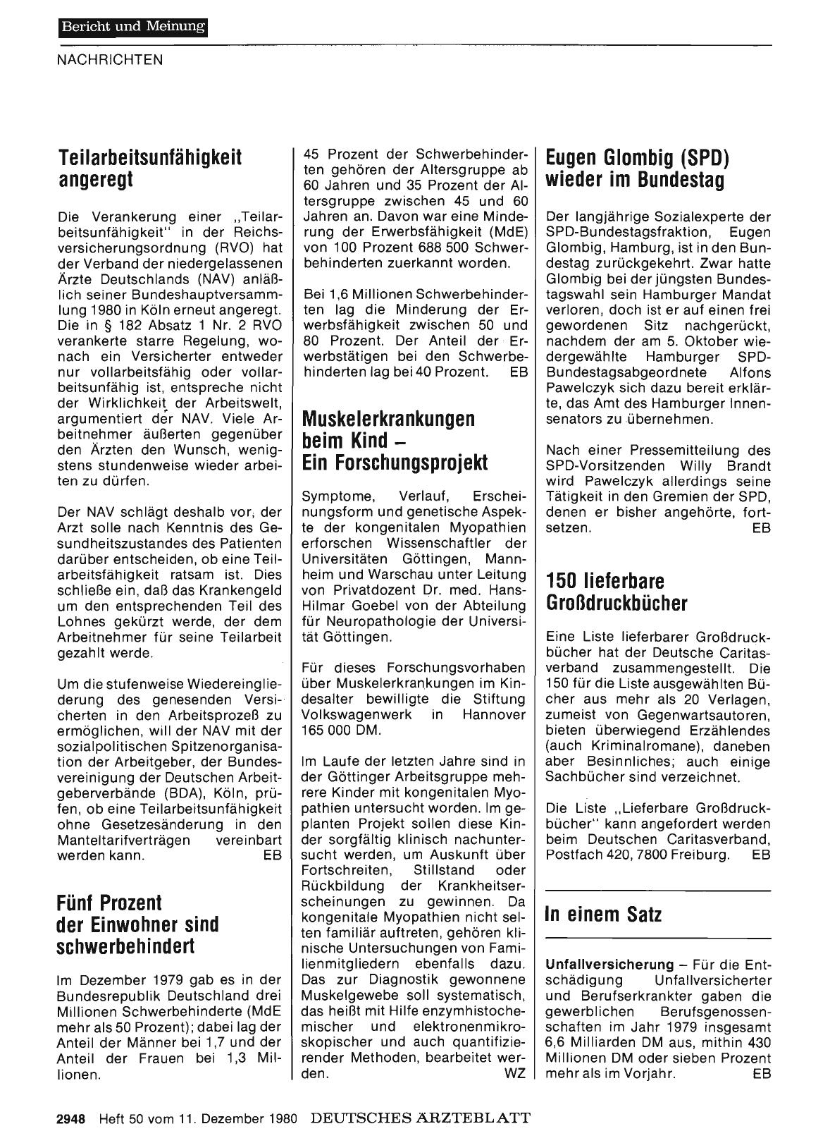 Vorschauseite 1: Muskelerkrankungen beim Kind — Ein Forschungsprojekt