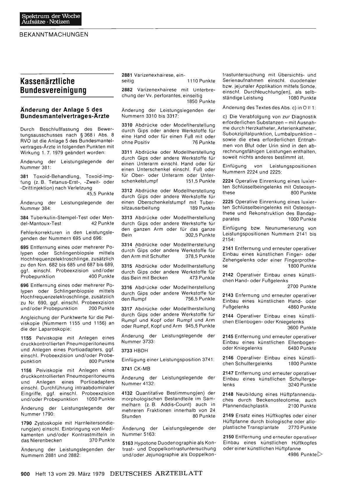 Vorschauseite 1: Kassenärztliche Bundesvereinigung