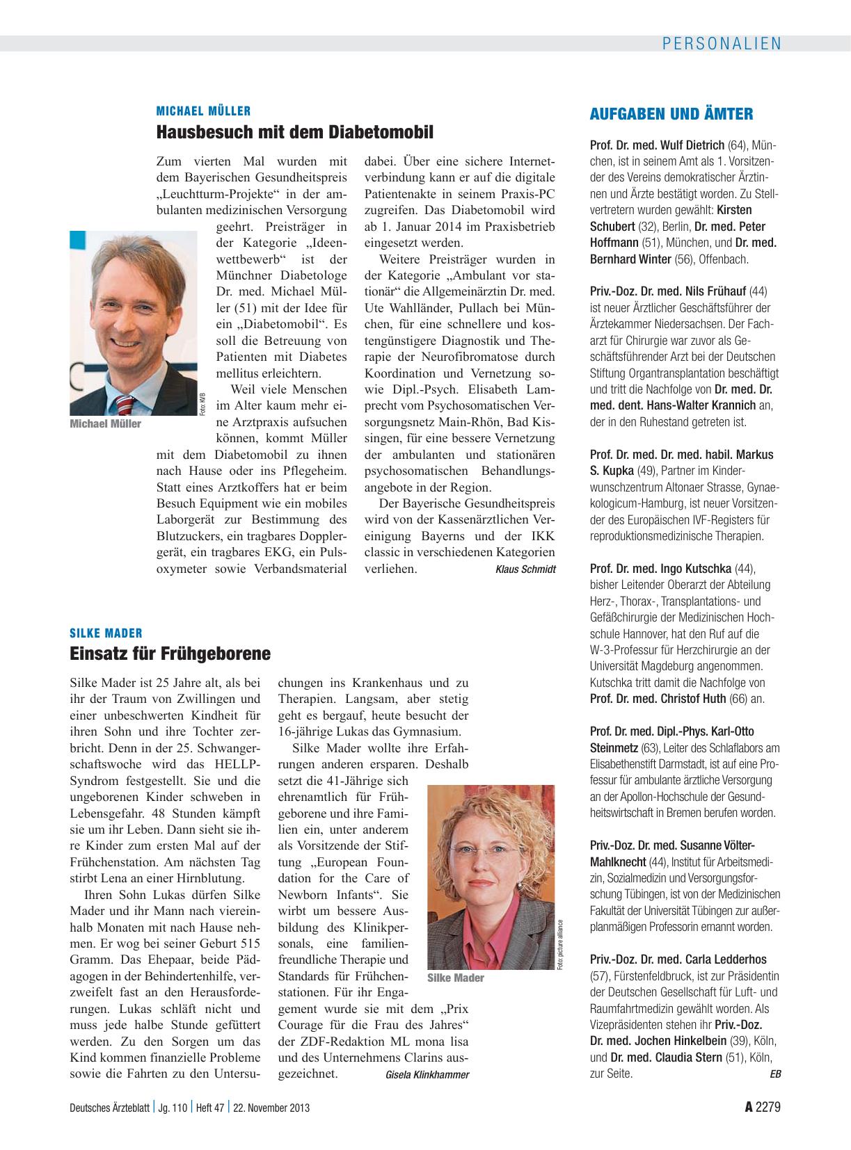 Vorschauseite 1: Aufgaben und Ämter