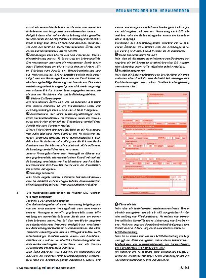Vorschauseite 5: 65. Änderung der Vereinbarung über Vordrucke für die vertragsärztliche Versorgung vom 1. April 1995 (Anlage 2 BMV-Ä)