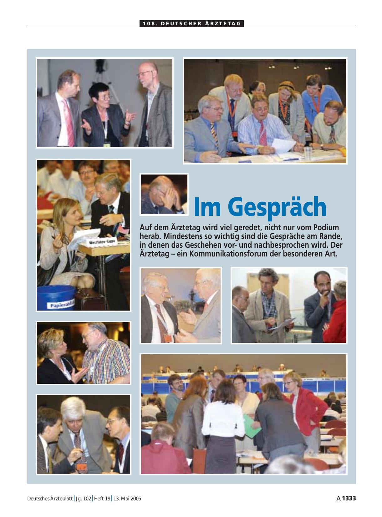 Vorschauseite 1: Im Gespräch