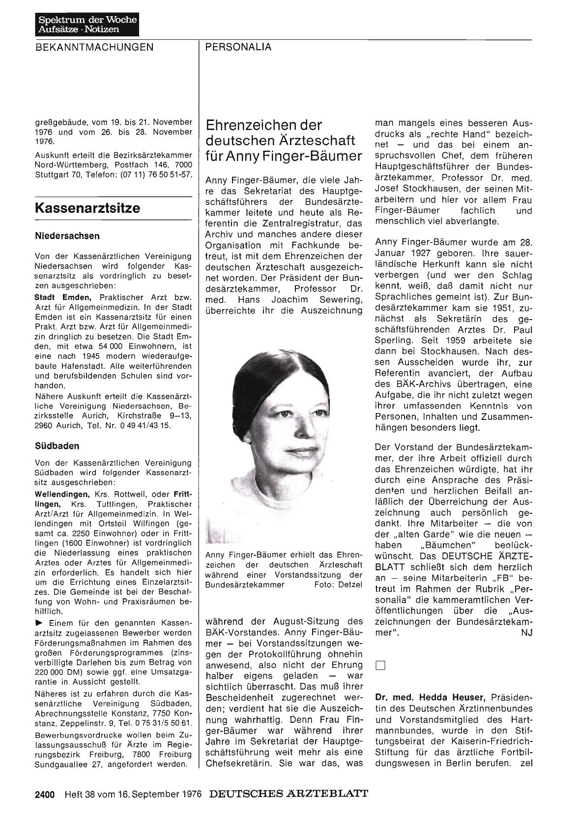Vorschauseite 1: Dr. med. Hedda Heuser