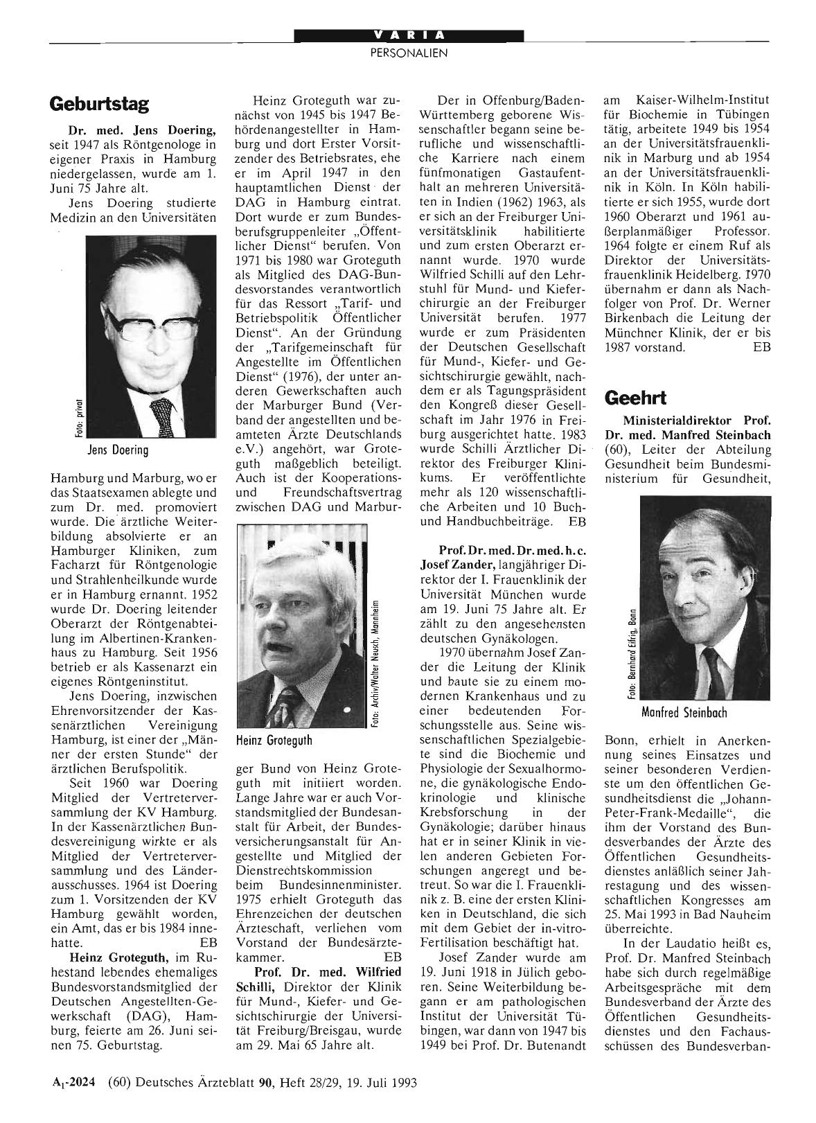 Vorschauseite 1: Geburtstag