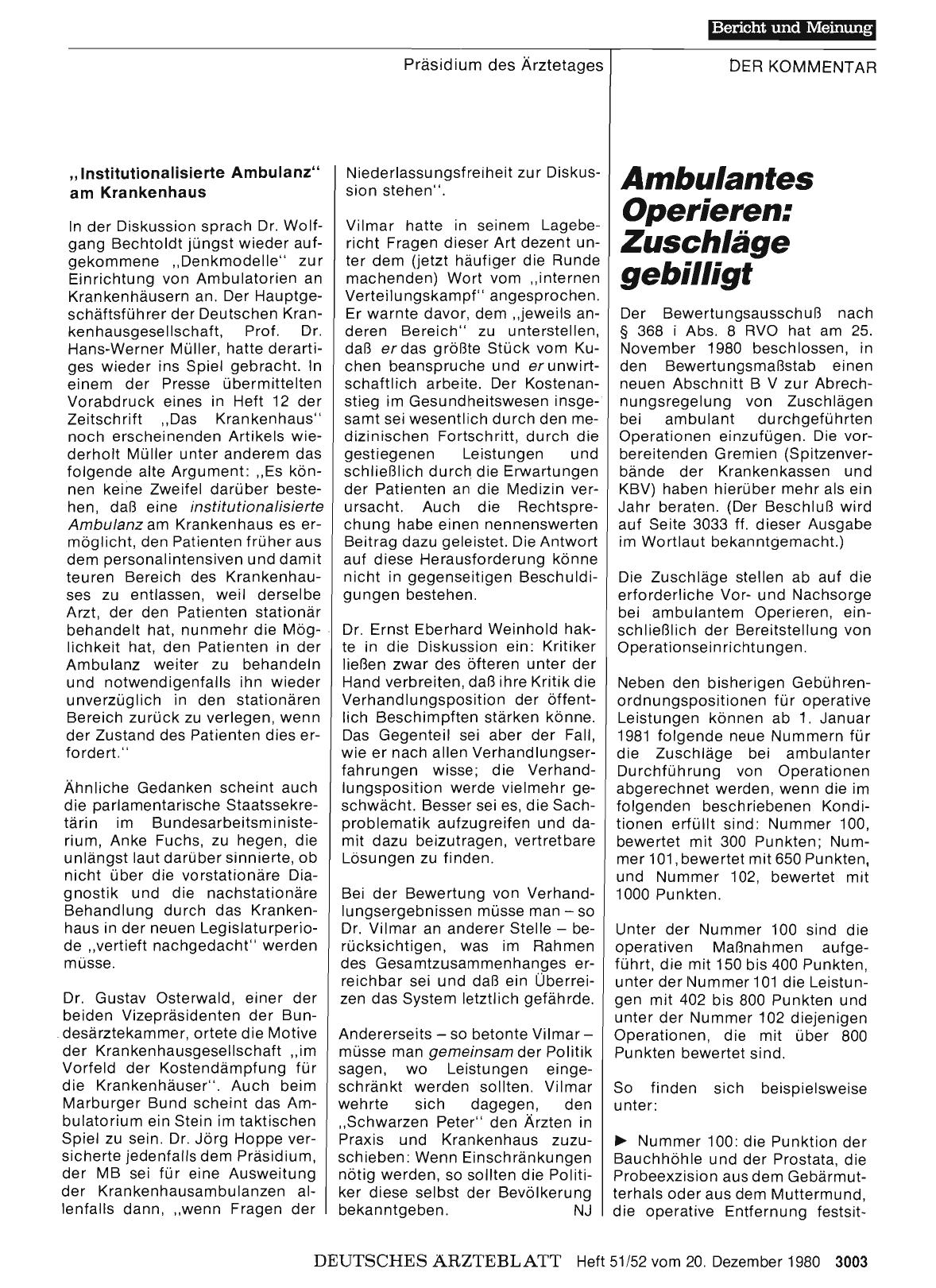 Vorschauseite 1: Ambulantes Operieren: Zuschläge gebilligt