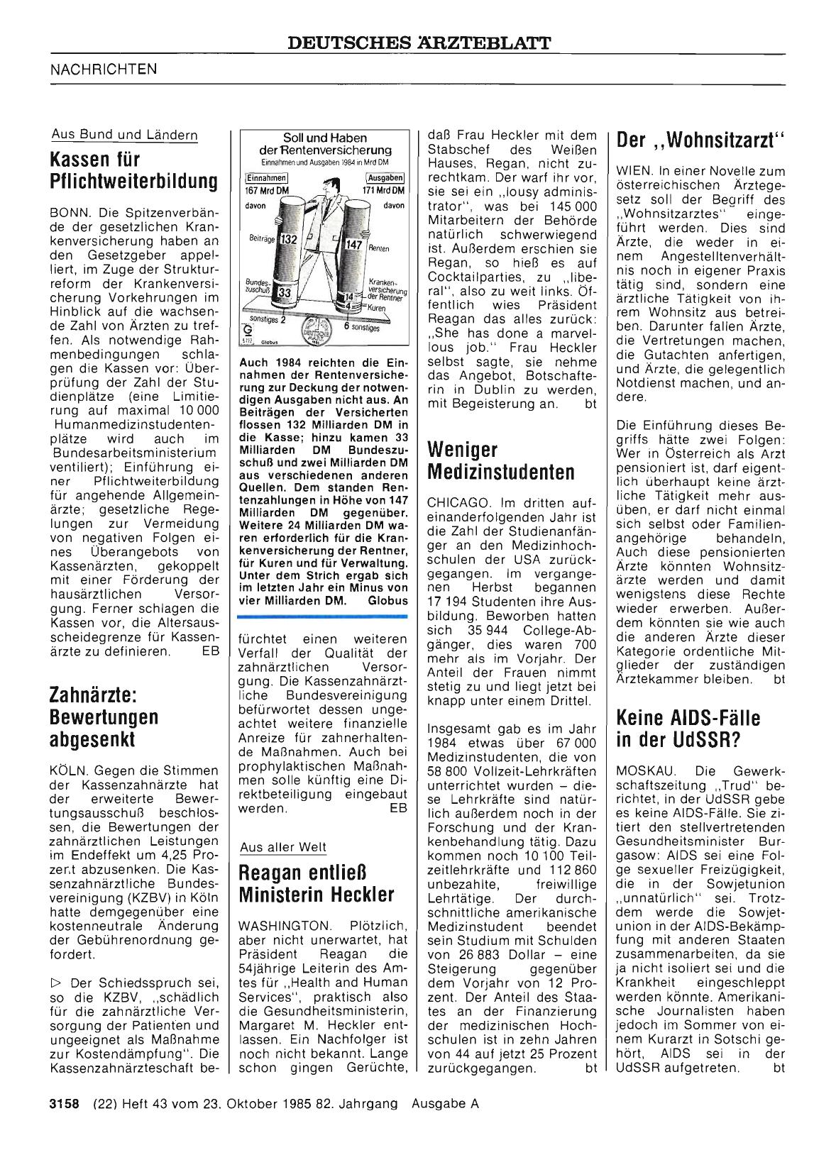 Vorschauseite 1: Soll und Haben der Rentenversicherung