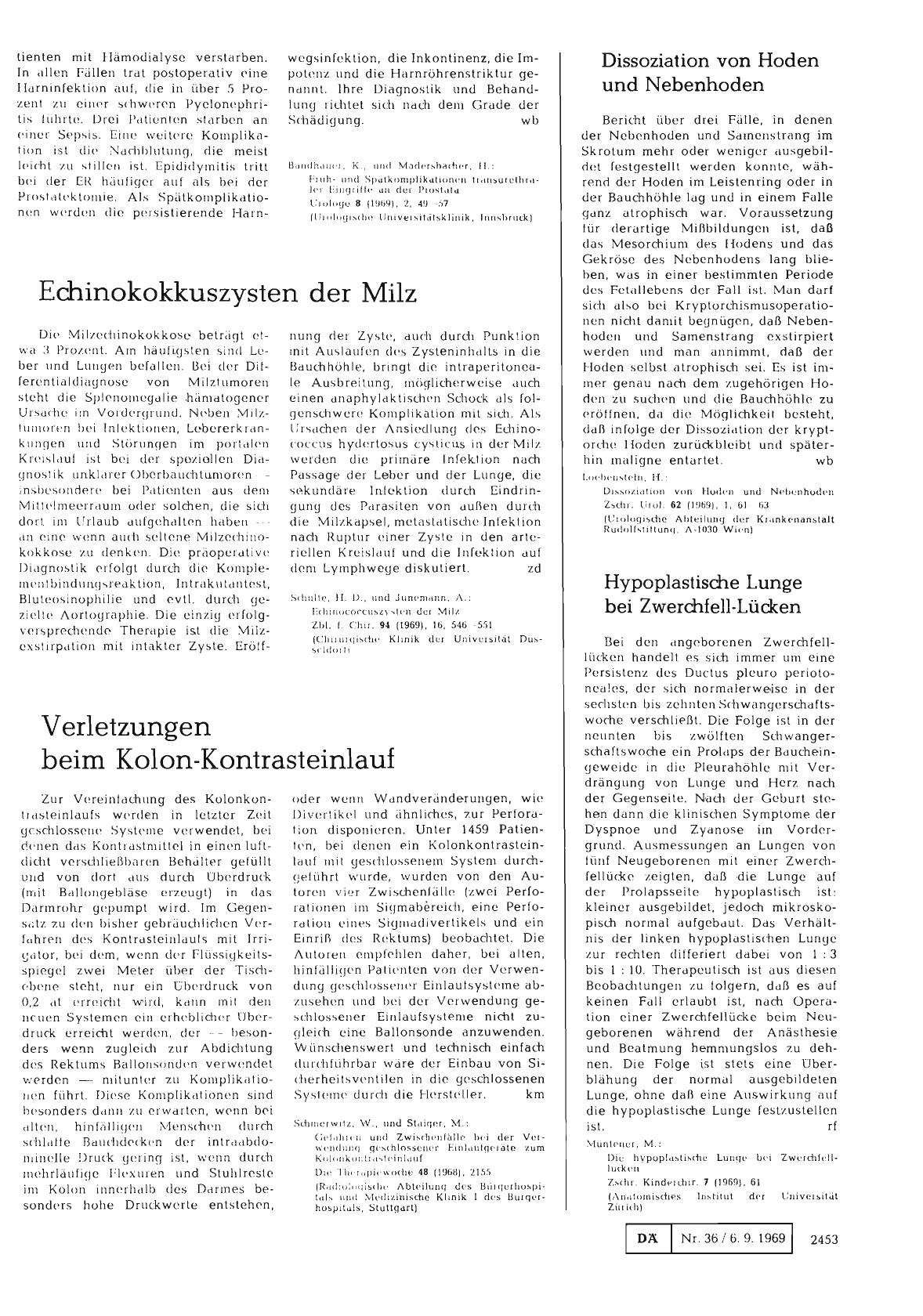 Vorschauseite 1: Hypoplastische Lunge bei Zwerchfell-Lücken