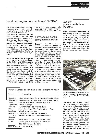 Vorschauseite 1: Neue MSD-Produktionsstätte In Bad Aibling