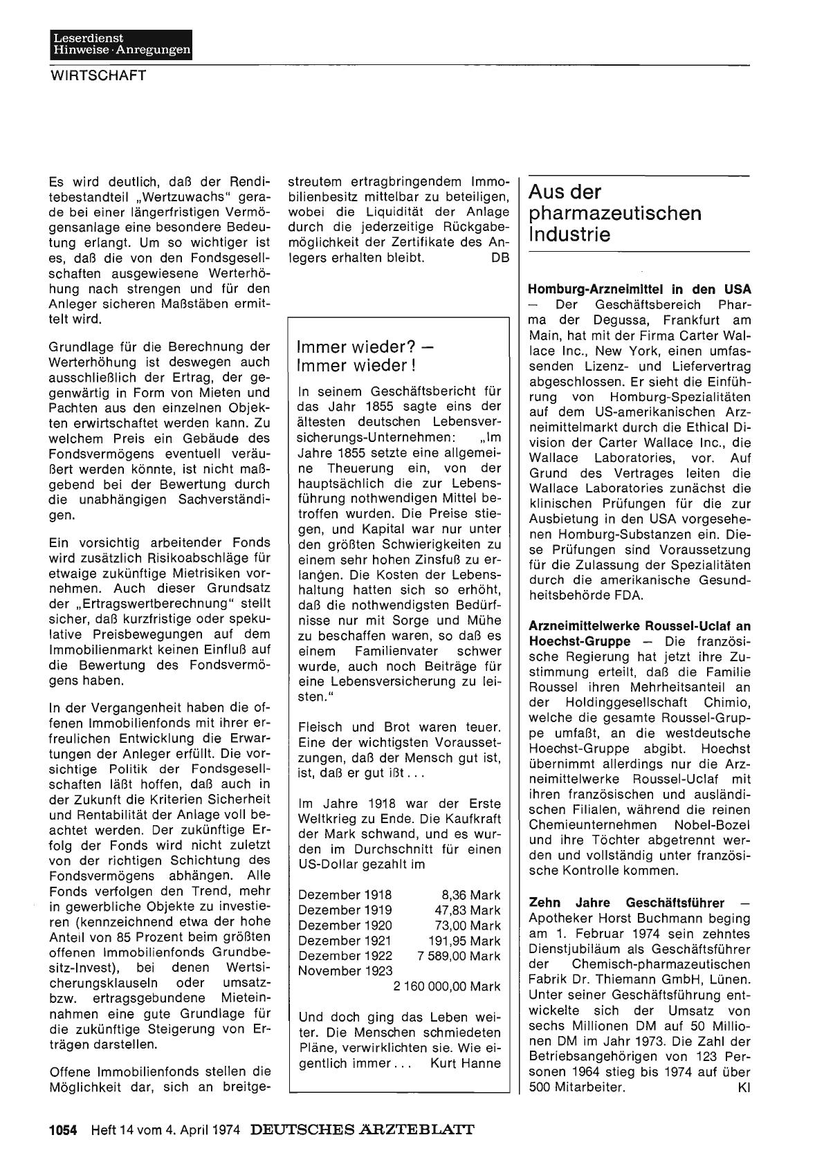 Vorschauseite 1: Immer wieder? — Immer wieder!