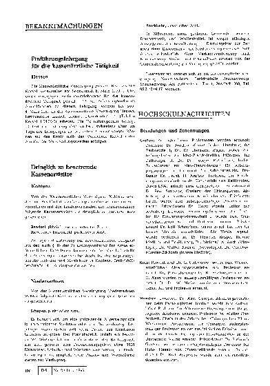 Vorschauseite 1: Einführungslehrgang für die kassenärztliche Tätigkeit